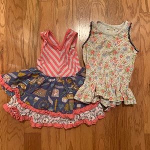 Matilda Jane dress and top, size 2